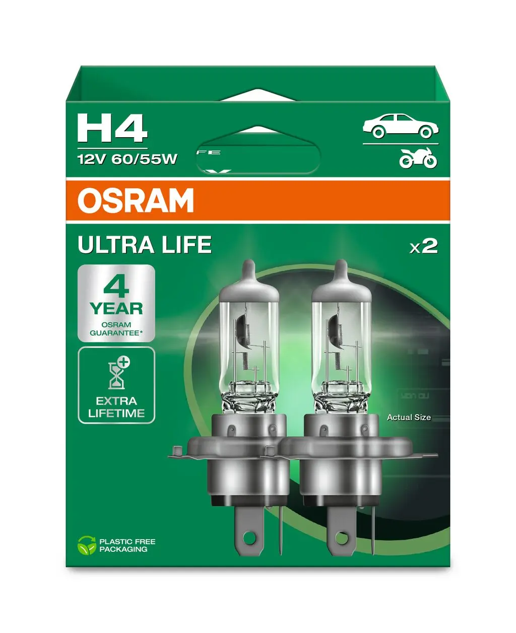 Osram ULTRA LIFE H4 2stk