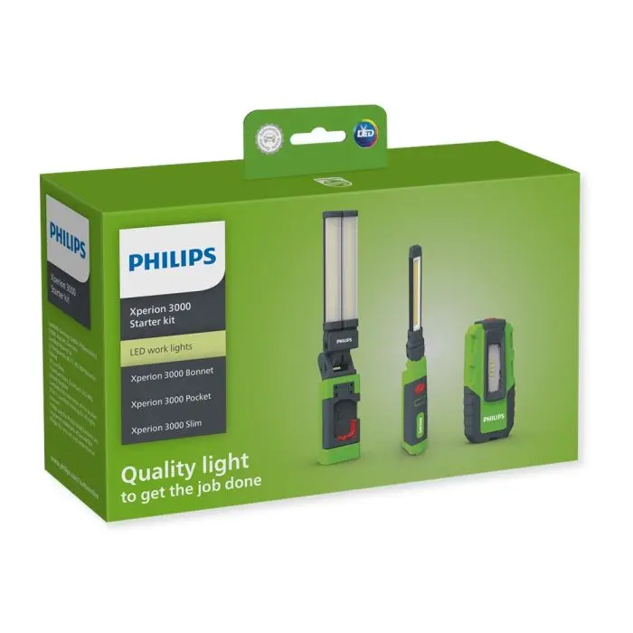 Philips LED Xperion 3000 Starter Kit Sæt - Værkstedet