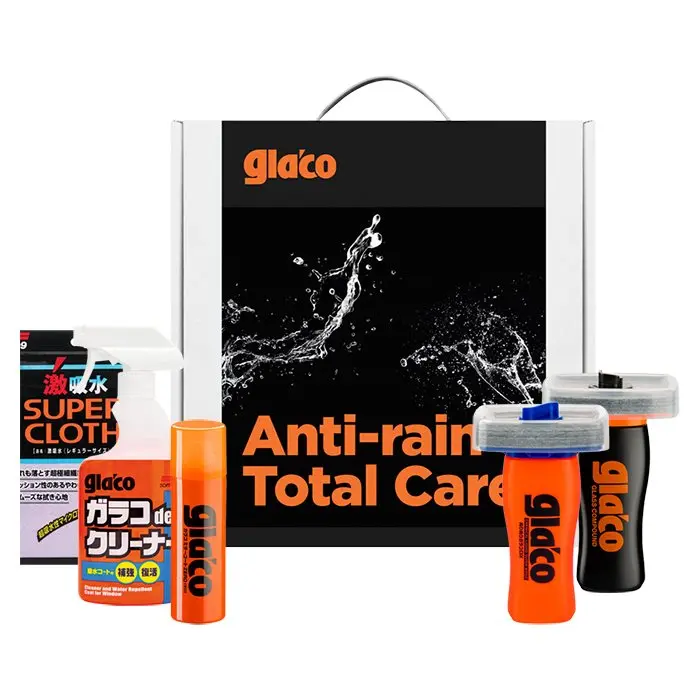 Soft99 Glaco Anti-rain Total Care Glascoating kit 5-i-1 - Pakker