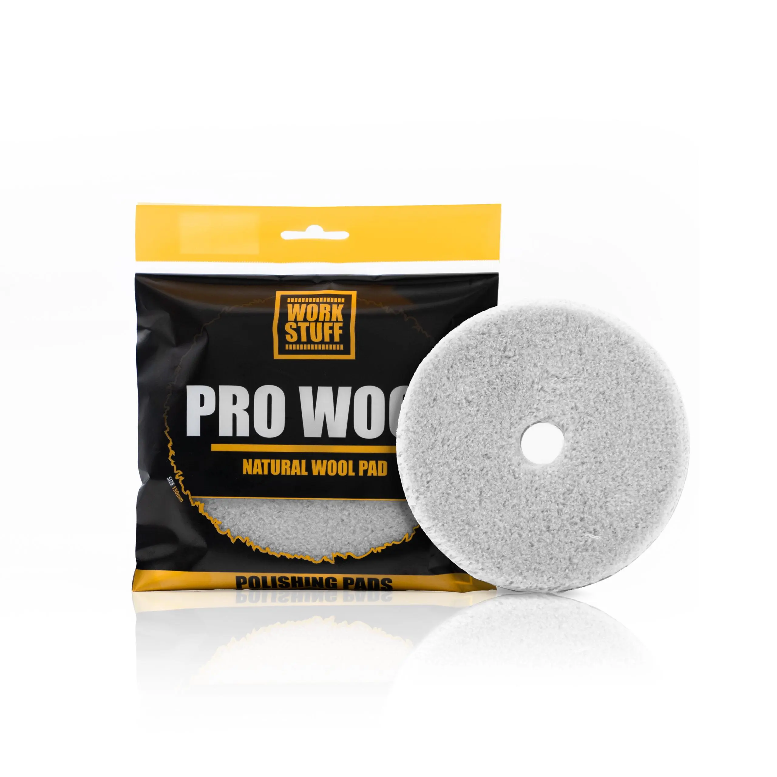 Work Stuff Pro Wool Pad 80mm. - Polermaskine mm.