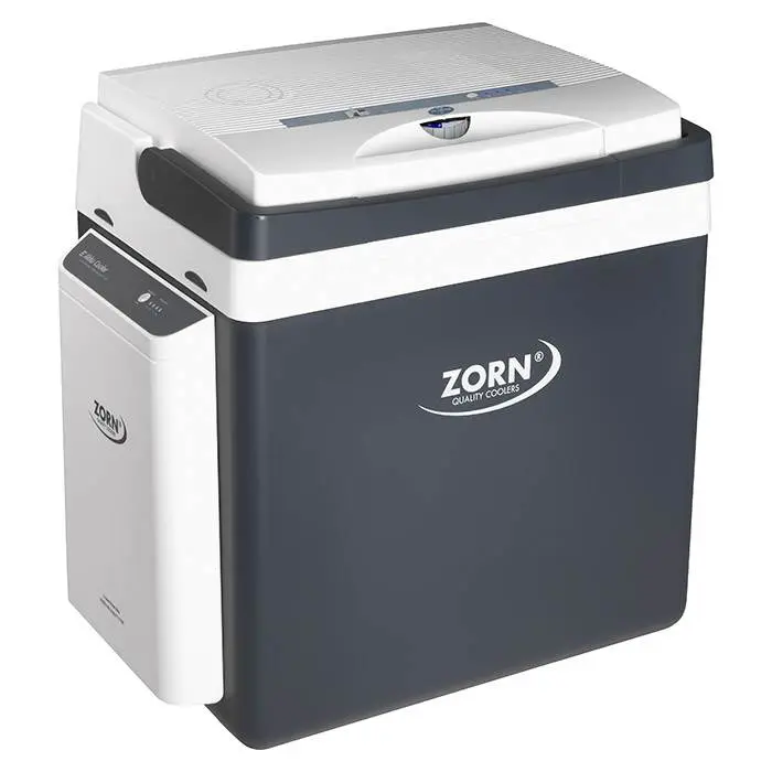 ZORN 25L elektrisk køleboks 12/230V ink. batteri 7,8 Ah - Kølerbokse