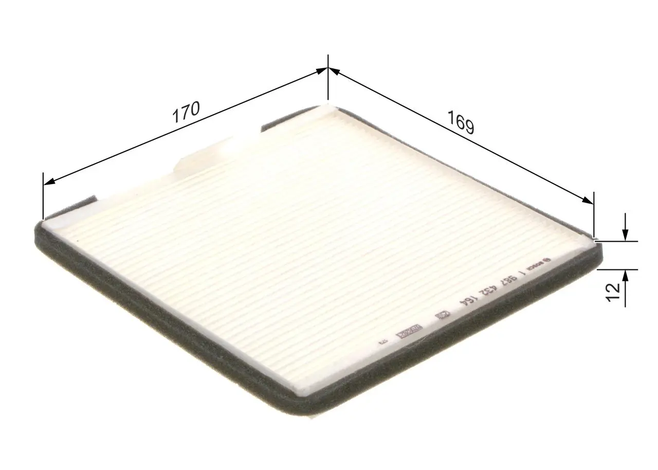 M2164 Pollenfilter Kabineluftfilter Bosch