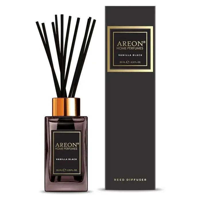Areon Premium Duftpinde Vanilla Black 85 ml. - Duft til bil