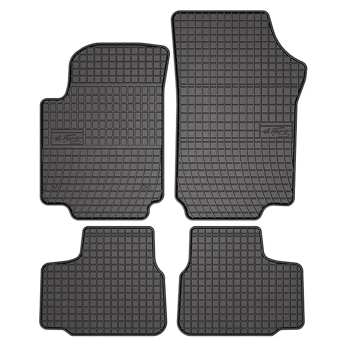 Gummimåtter Seat MII, Skoda Citigo, VW UP, 2011-2019