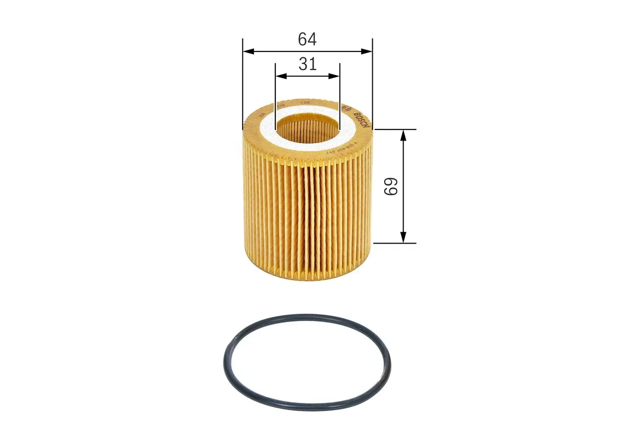 P7177 Oliefilter Bosch - Oliefiltre