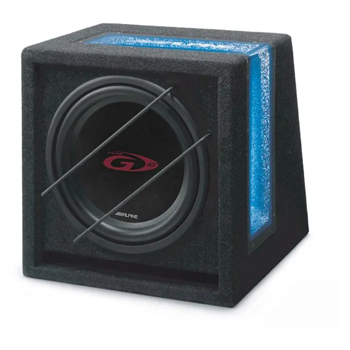 Alpine 10" Subwoofer basreflekssystem - SBG-1044BR - Subwoofere