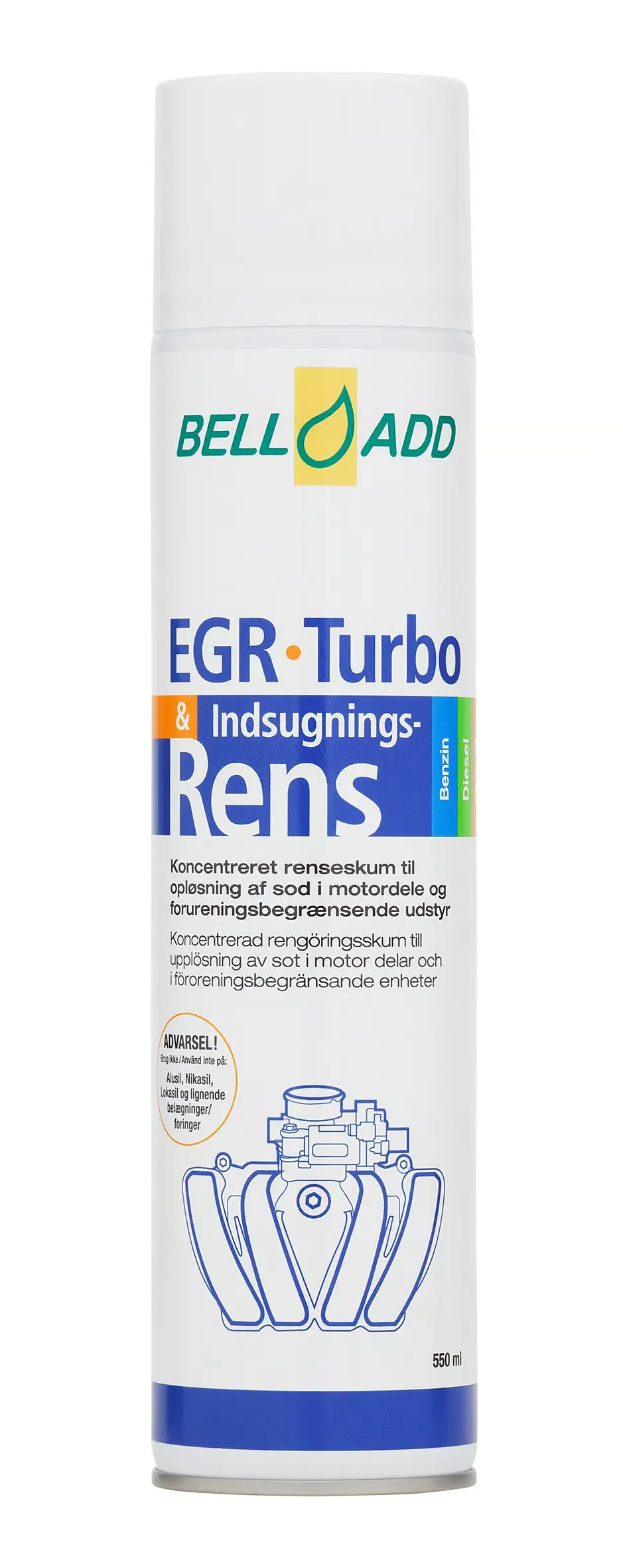 Bell Add EGR Turbo- og indsugningsrens - Specialrens
