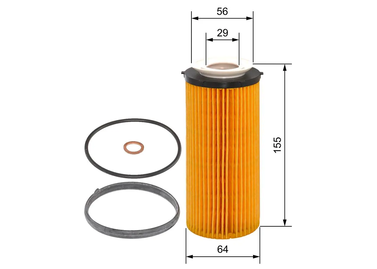 P7094 Oliefilter Bosch - Oliefiltre