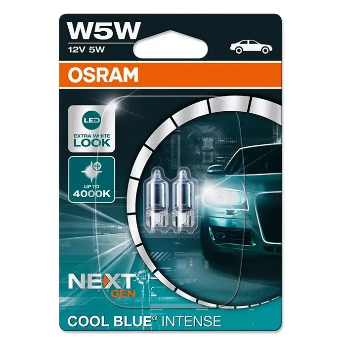 Osram Cool Blue Intense Next Gen W5W 12V 2stk.