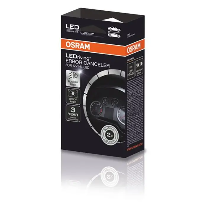 Osram LED Canbus Adaptersæt H7 Universal - LED adaptere