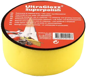 Ultraglozz Polersvamp Ø 100 x 50 mm
