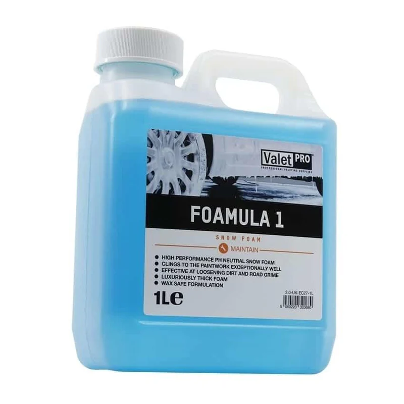 Valet Pro Foamula 1 Snow Foam 1L - Vask og Tørring