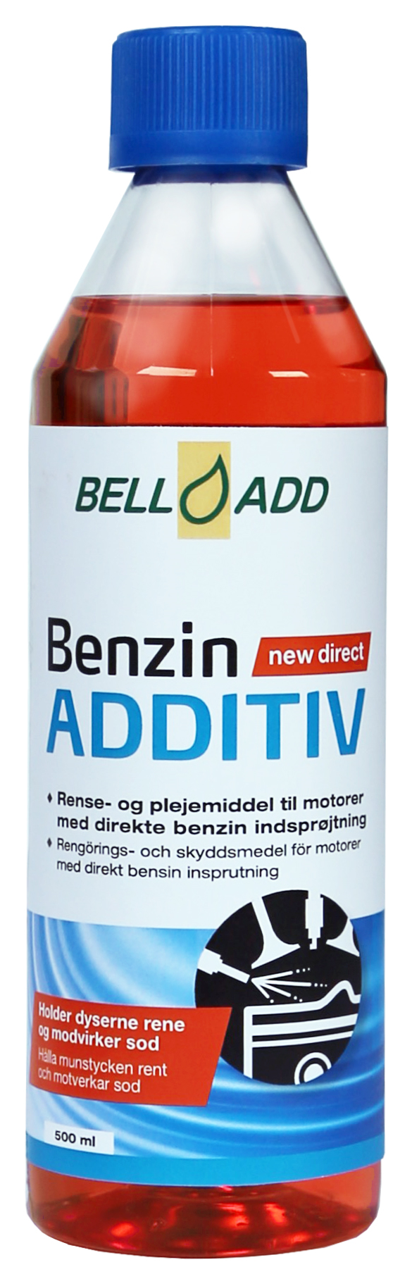 Bell Add benzin Additiv New Direct til rensning 500ml