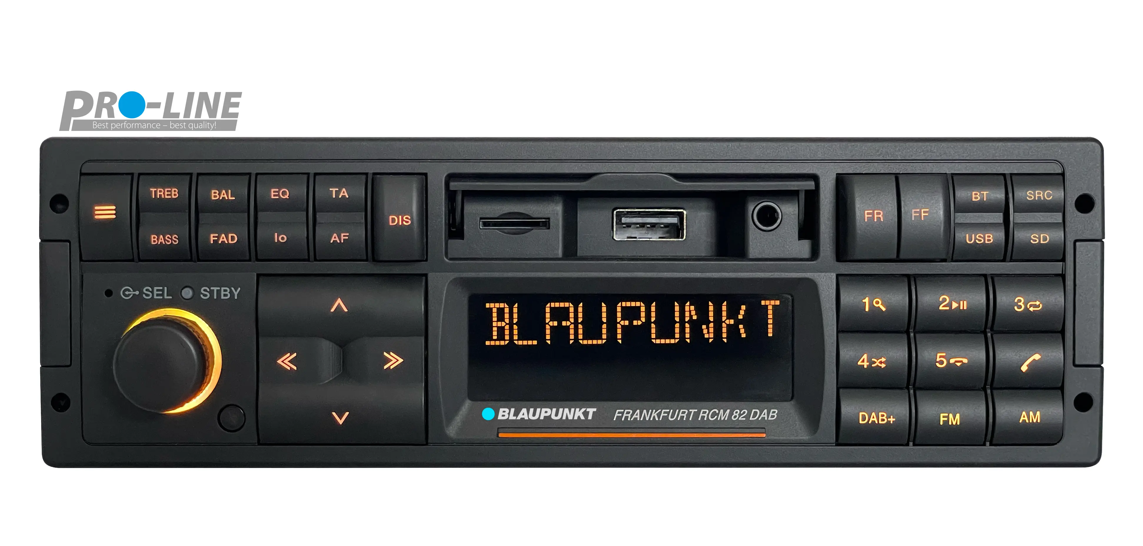 Blaupunkt Frankfurt RCM82DAB DAB+ Bilradio med Bluetooth