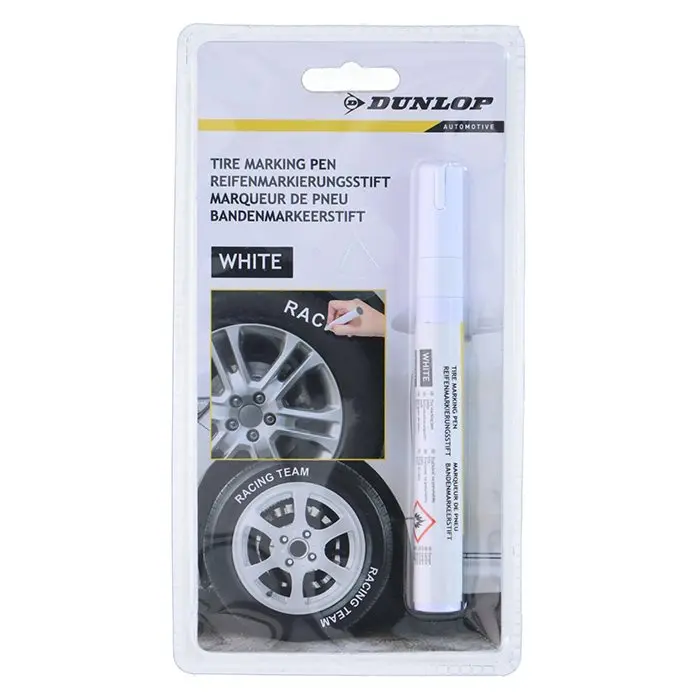 Dunlop Dækstift / Dæk pen hvid 4,5 ml. - Tilbehør dæk og fælge