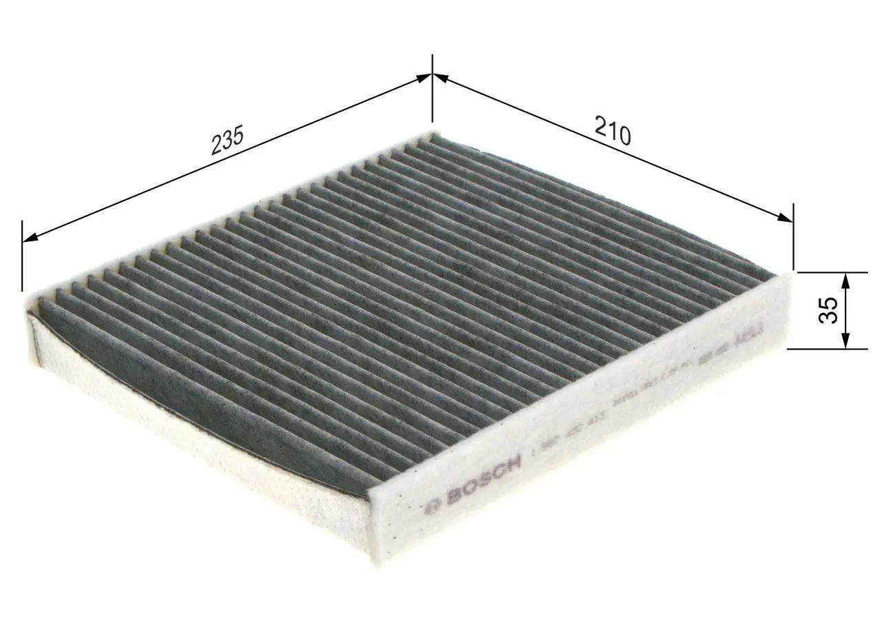R2413 Pollenfilter aktivkulfilter Kabineluftfilter Bosch