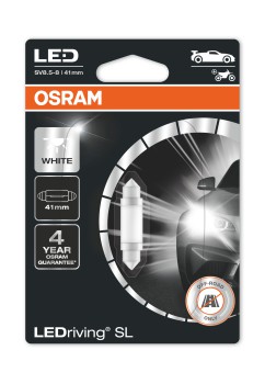 crush Arthur Ligner Osram LEDriving SL C5W 6000K 41mm | Osram | Landberg.dk