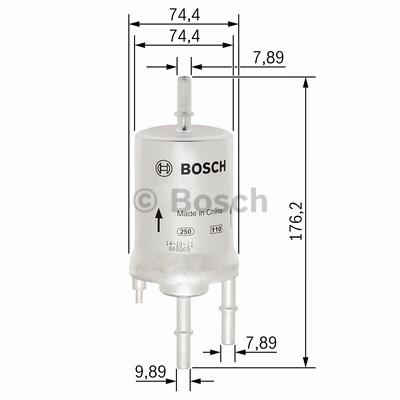 F3003 Brændstoffilter Bosch - Brændstof-filter
