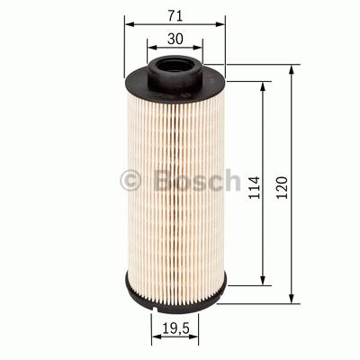 N1724 Brændstoffilter Bosch - Brændstof-filter