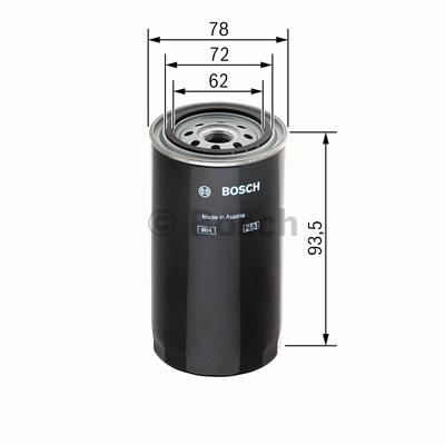 N4300 Brændstoffilter Bosch - Brændstof-filter