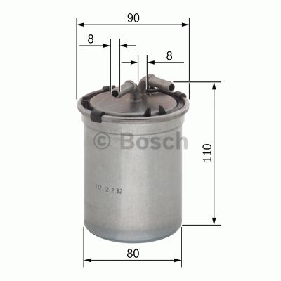 N6500 Brændstoffilter Bosch - Brændstof-filter