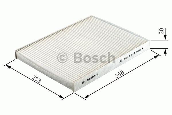 M2038 Pollenfilter Kabineluftfilter Bosch