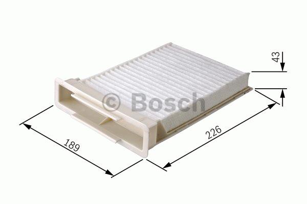 M2120 Pollenfilter Kabineluftfilter Bosch