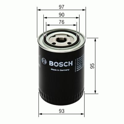 P3252 Oliefilter Bosch - Oliefiltre