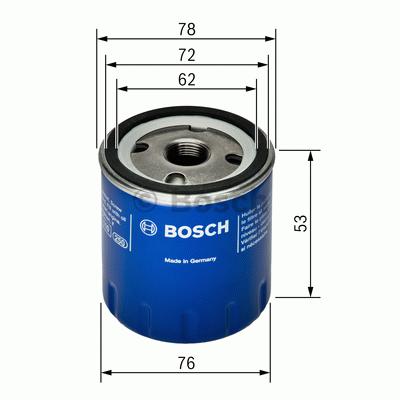 P3336 Oliefilter Bosch - Oliefiltre