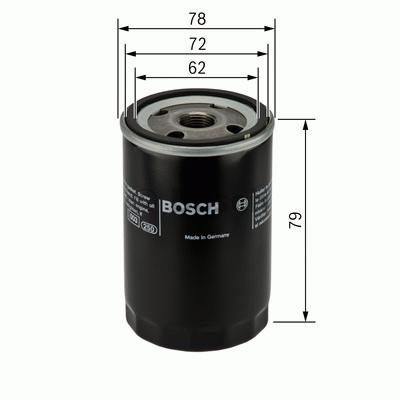 P3370 Oliefilter Bosch - Oliefiltre
