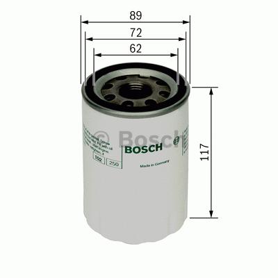 P7018 Oliefilter Bosch - Oliefiltre