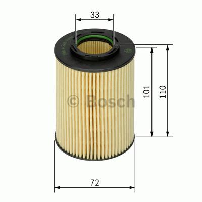 P7061 Oliefilter Bosch - Oliefiltre