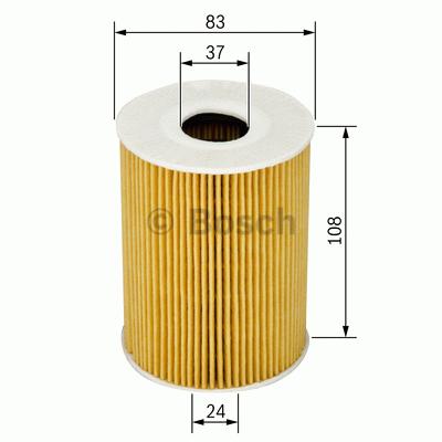 P7076 Oliefilter Bosch - Oliefiltre