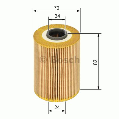 P9197 Oliefilter Bosch - Oliefiltre