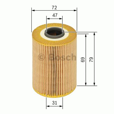 P9262 Oliefilter Bosch - Oliefiltre