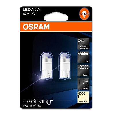 Pinol Osram Lampe LED 4000K 2 stk. | Osram | Landberg.dk