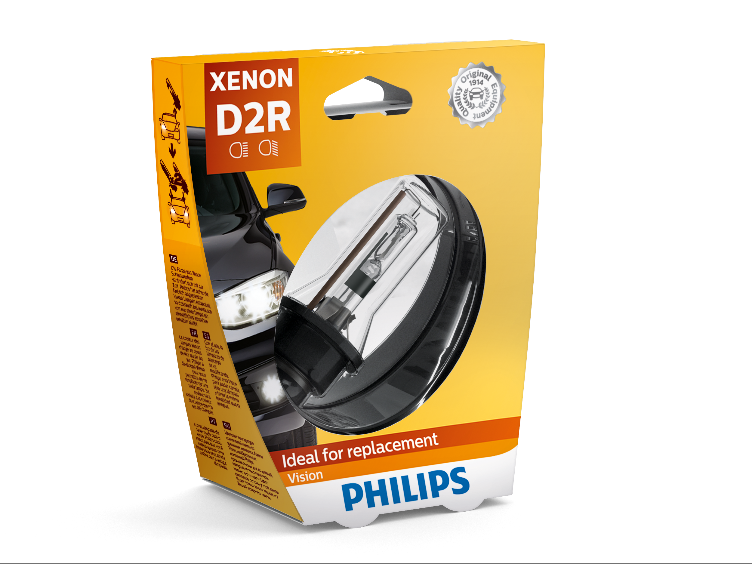 Philips D2R Xenon Vision 1stk