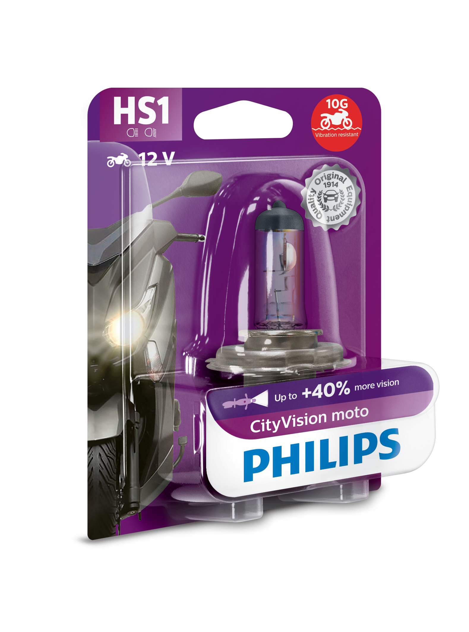 Philips HS1 CityVision Moto 1stk